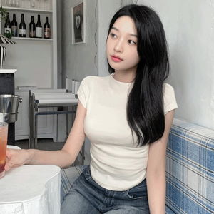 모나 반목 터틀넥 티셔츠 (4color)