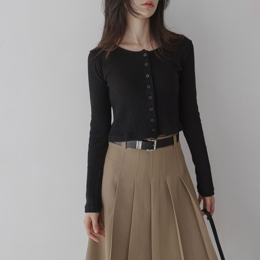 Maria U Neck Golji Knit Cardigan