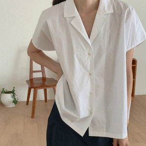 피넛 카라 셔츠