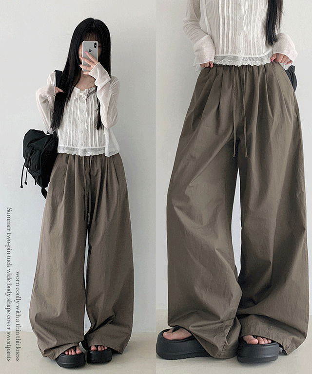 ワイドパンツ