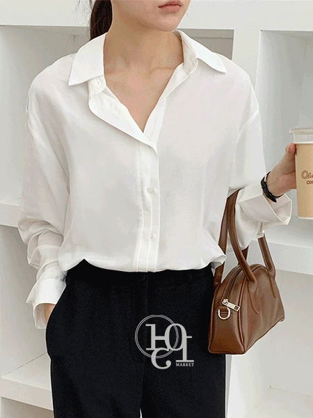 satin chic blouse