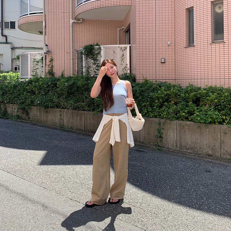 #ONEDAYWONT Dive Linen Slacks