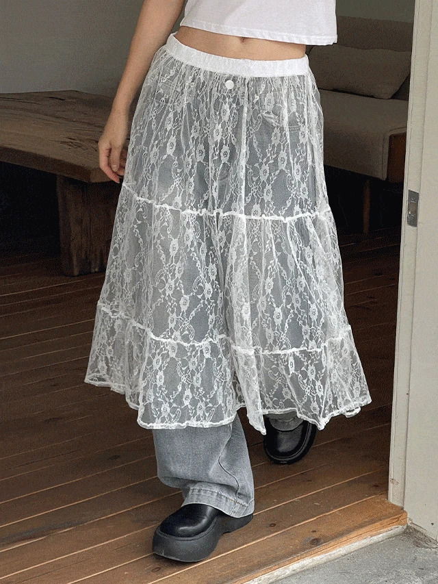 ruffled-skirt