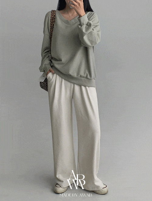 #AWABMADE:_On-Off V-Luz Sweatshirt -Set Available/4 Colors