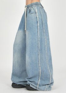Side Tassel Banding Denim DE035