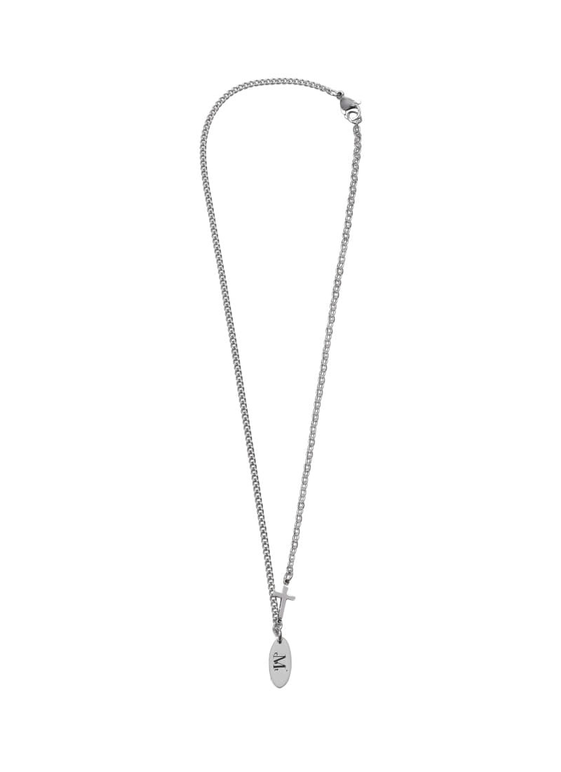 RATEL SIGNATURE CROSS NECKLACE UNISEX 라텔 시그니처 십자가 목걸이 남녀공용