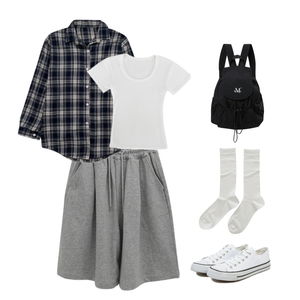 ShortPants,shirt,ShortSleeve 코디
