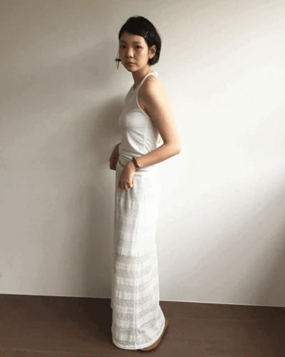 애쉬레 롱 스커트 (2color) * 전 컬러 당일 발송 가능