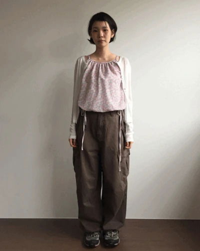 로직 피그먼트 카고 팬츠 (2color)