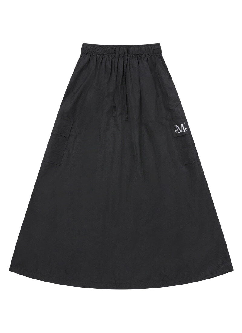 AIRY CARGO BANDING LONG SKIRT (2Color) 에어리 카고 밴딩 롱 스커트 (2컬러)