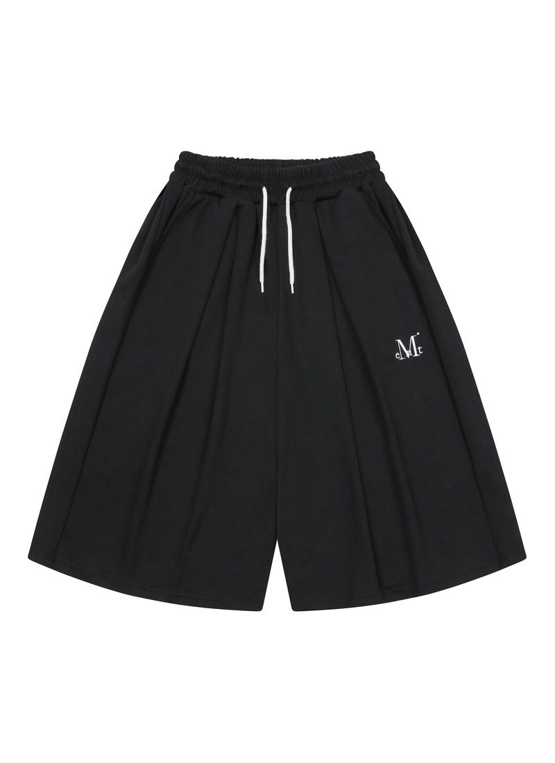 RAFE FOUR PINTUCK BERMUDA SWEAT HALF PANTS UNISEX 레이프 4 핀턱 버뮤다 스웻 하프 팬츠 남녀공용