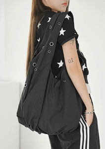 Tiba Eyelet Shoulder Bag