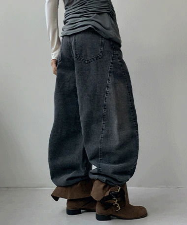 Pluton wide Split cotton pants