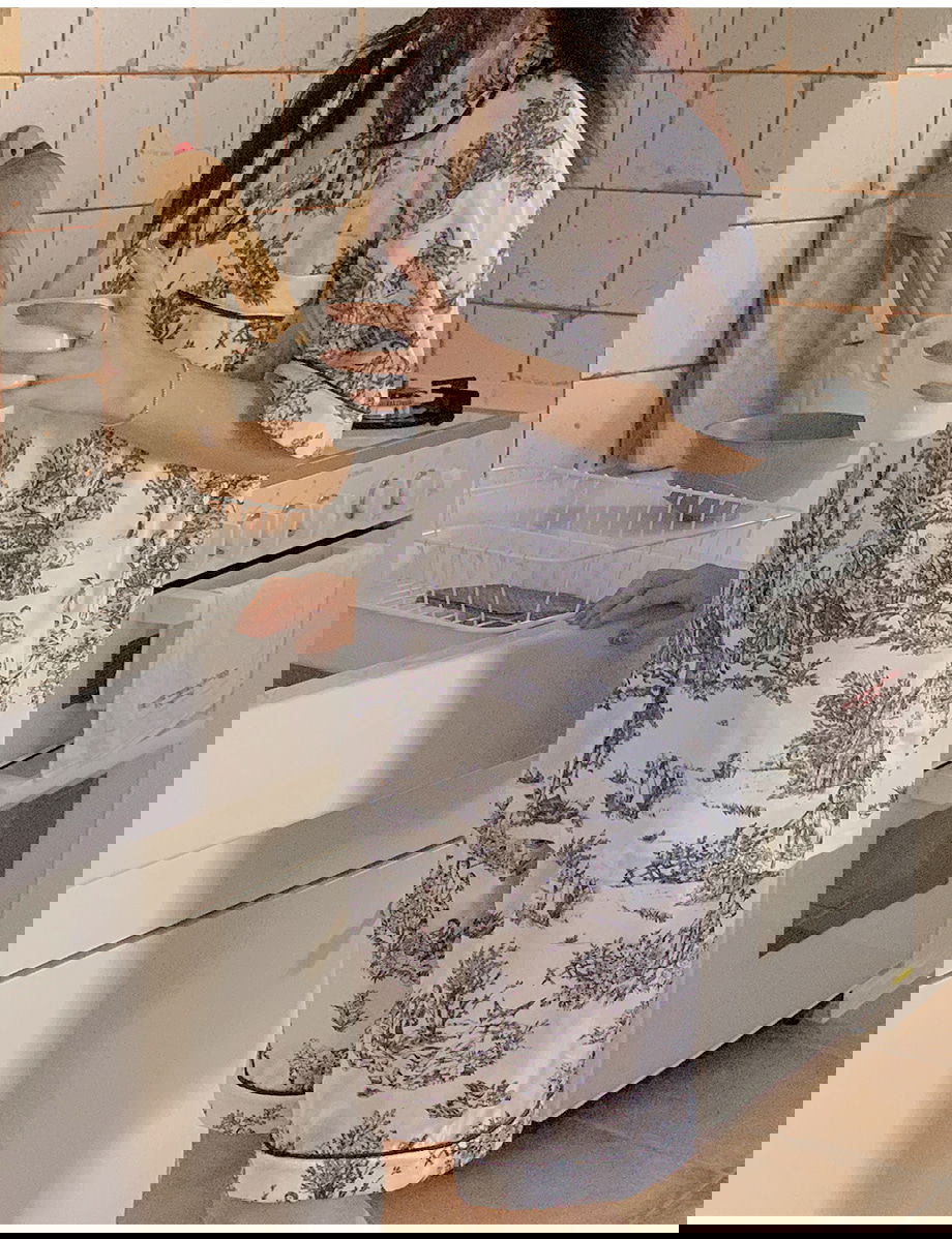 리리앤코 마쥬데앙 실크 배색 파이핑 밴딩 잠옷 세트