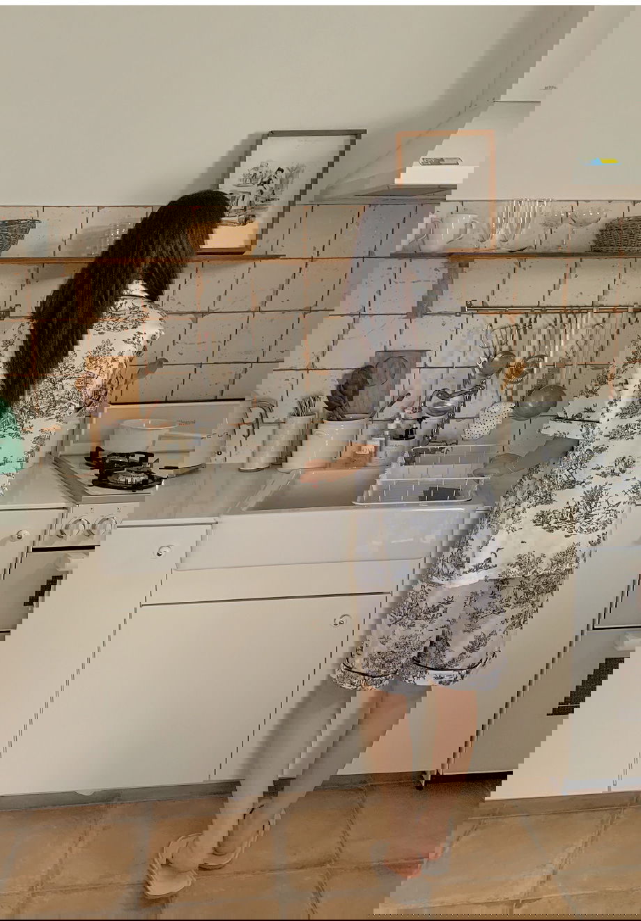 리리앤코 마쥬데앙 실크 배색 파이핑 밴딩 잠옷 세트