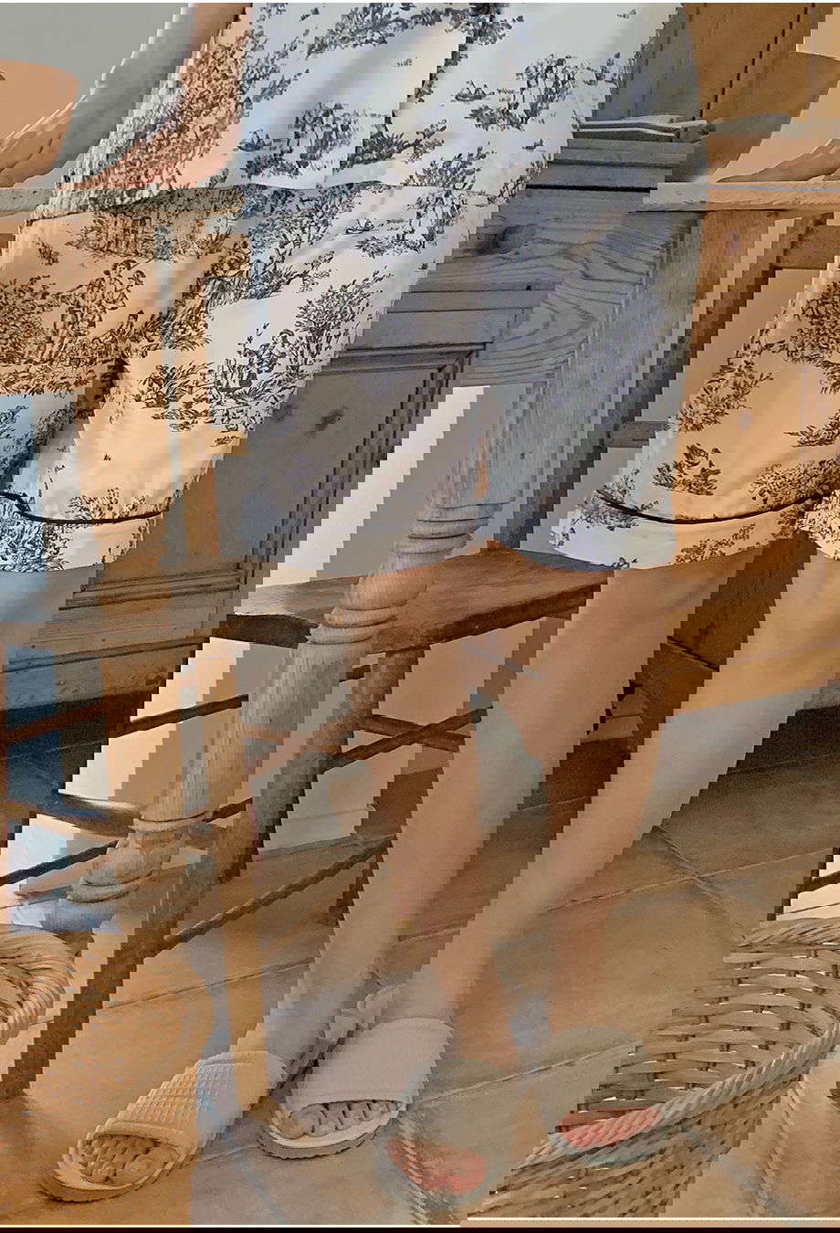 리리앤코 마쥬데앙 실크 배색 파이핑 밴딩 잠옷 세트