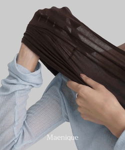 ダリアテンセルレイヤードUネックスリーブレス