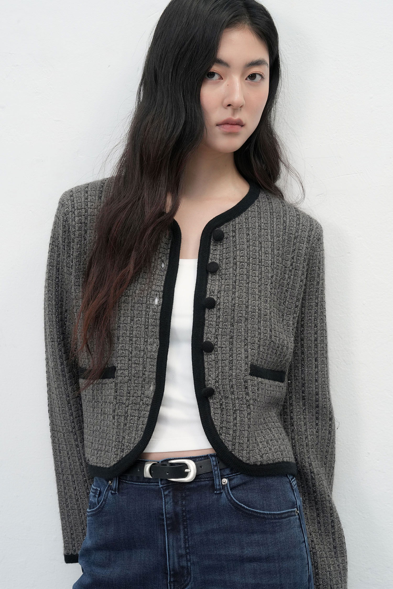 WOMAN 뉴클래식 트위드 자켓