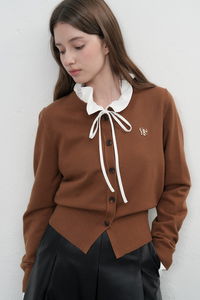 WOMAN Essential Crewneck Cardigan