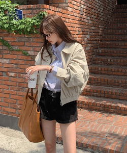 레피크 루즈핏 밴딩 코튼 블루종 점퍼 -3color (가을점퍼/블루종점퍼/코튼점퍼/간절기아우터/오버핏/간절기템)