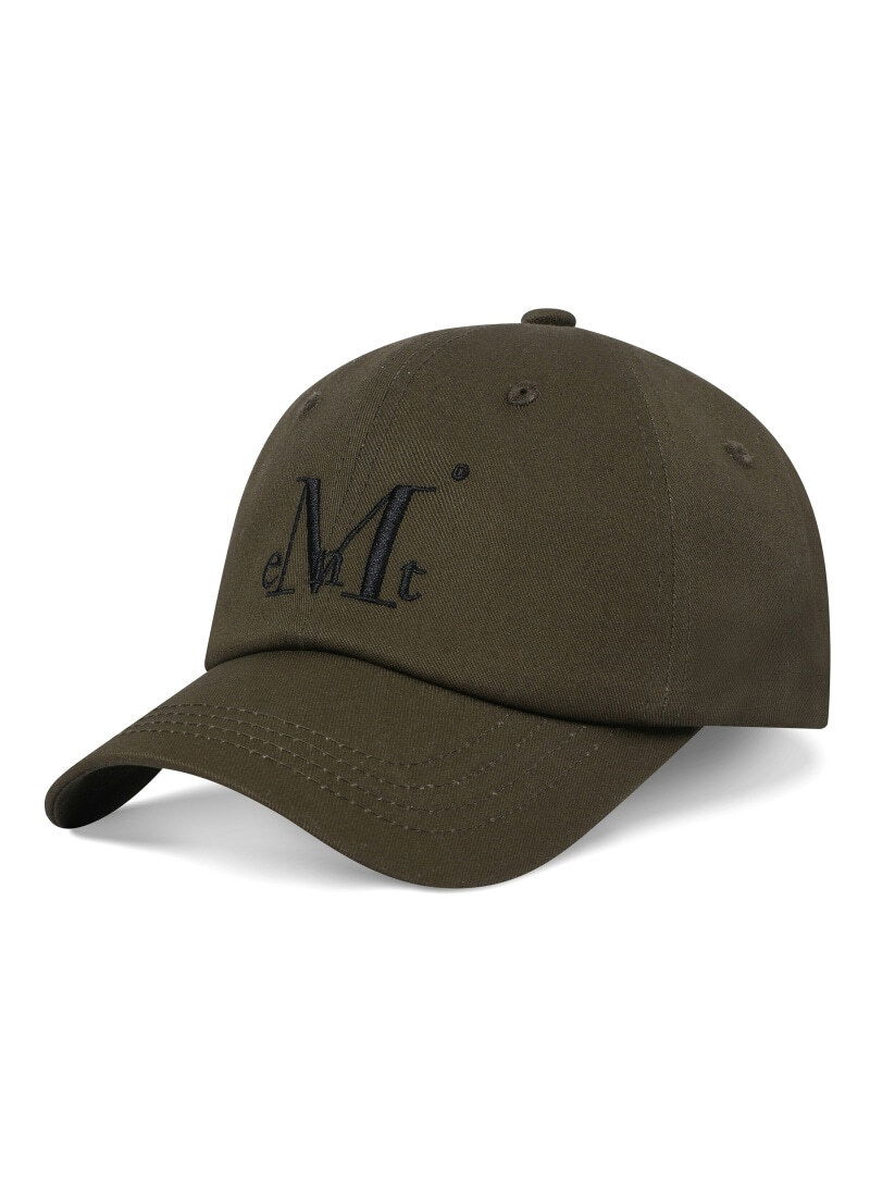 MUCENT SIGNATURE BALL CAP (Deep khaki) 무센트 시그니처 볼캡 (딥 카키)