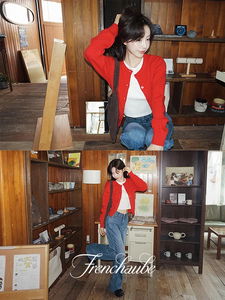 Soft Pendant Round Knitwear Cardigan (9 colors)