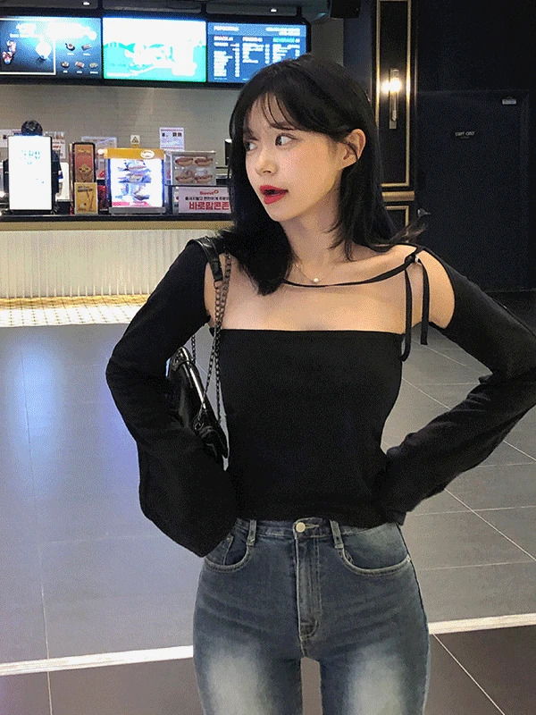 Cain Strap Bolero Cardigan
