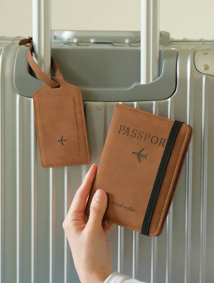 Passport case anti-skimming RFID blocking wallet 3 colors