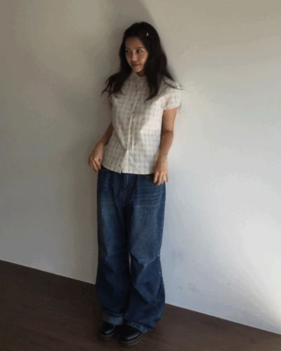 플라이 리벳 데님 (1color) *S사이즈 당일 발송 가능