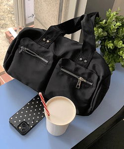 Canaan Studded Pocket Shoulder Bag