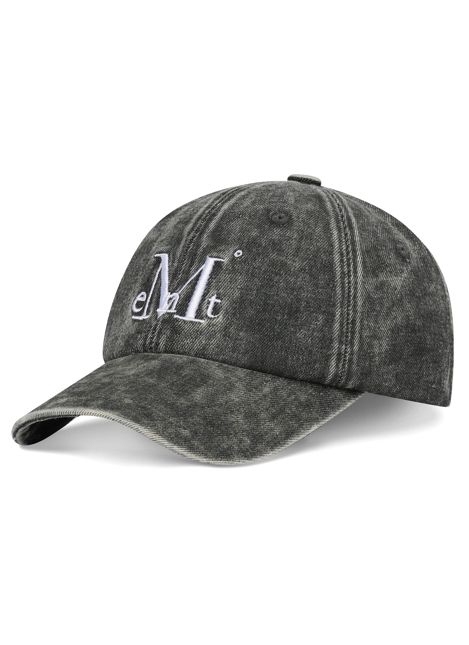 MUCENT SIGNATURE BALL CAP (Stone washing khaki) 무센트 시그니처 볼캡 (스톤 워싱 카키)