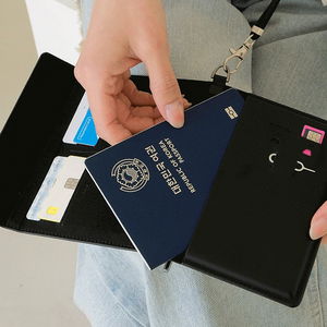 여행 올인원 포켓 여권 케이스