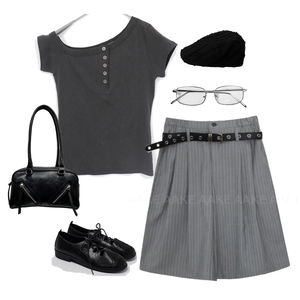 ShortSleeve,ShortPants,loafers 코디