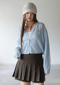 Sherbet Basic Linen Cardigan