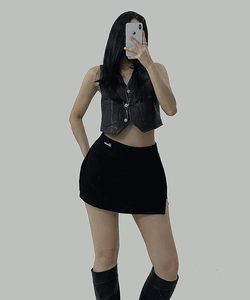 Port Daily Slim Team Training Skirt Pants Mini Skirt