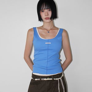 EDGE LABEL SLEEVELESS