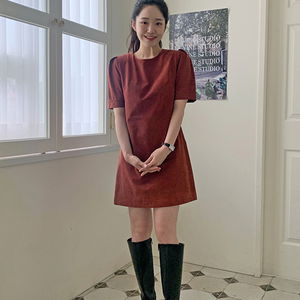 迷你短洋裝