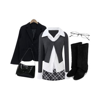 Ootd,skirt,preppy,codicontest,2025,codibook,daily 코디
