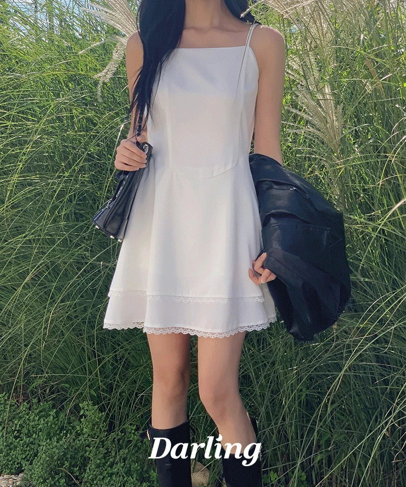 Vicky Satin Cancan Lace Dress