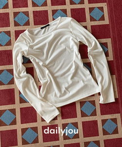 ダニエルベーシックリブ長袖Tシャツ