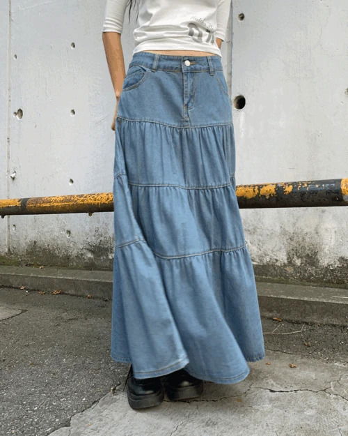 ruffled-skirt