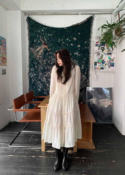 ミディワンピース