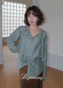 String bustier & blouse