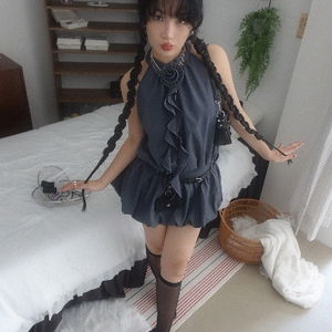 迷你短洋裝