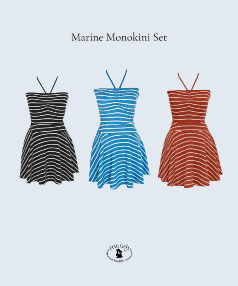Marine Monokini