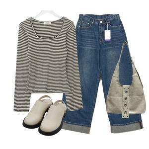 jeans,LongSleeve,ShoulderBags 코디