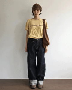 Non-Fade Selvage Roll-Up Denim *Same-Day Shipping Available in Size S