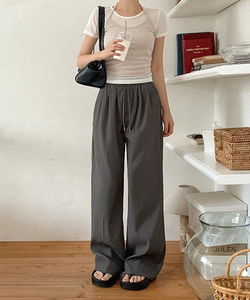 Preven Pintuck Banding Training Wide Pants