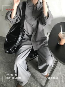 블레스 핀턱 벌룬 슬랙스