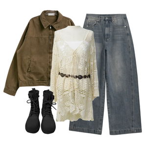 jacket,jeans,knitwears 코디